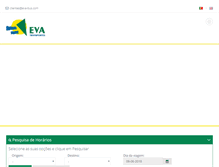 Tablet Screenshot of eva-bus.com